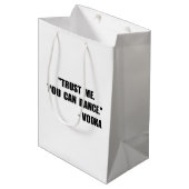 Vodka Dance Medium Cadeauzakje (Voorkant Gekanteld)