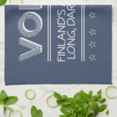 VODKA des serviettes de toilette de couleur person (Plié)