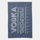 VODKA des serviettes de toilette de couleur person (Vertical)