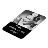 Vodka, la petite aide de maman ! Magnet (Côté Gauche)