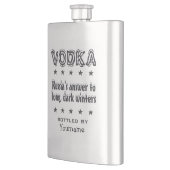 Vodka - Russie flacon personnalisé (Gauche)
