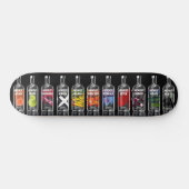 Vodka-Schaatsen spelen Skateboard (Horizontaal)