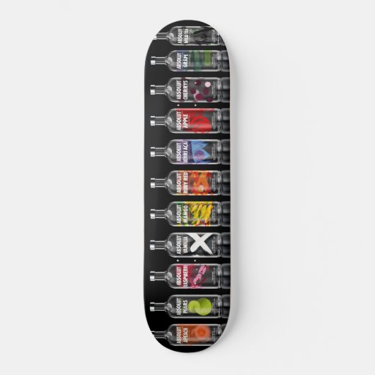 Vodka-Schaatsen spelen Skateboard (Voorkant)