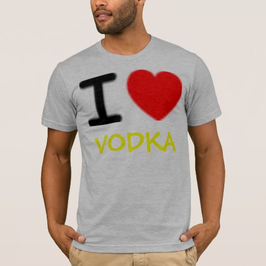 VODKA T-SHIRT (Voorkant)