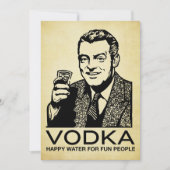 Vodka Uitnodiging (Voorkant)