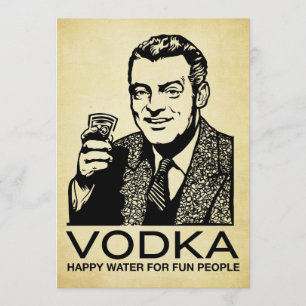 Vodka Uitnodiging
