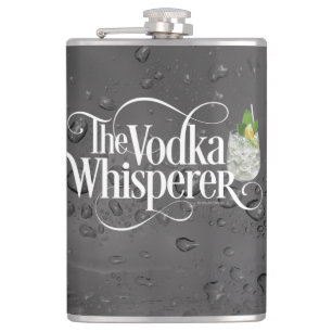 Vodka Whisperer Hip Flask Heupfles