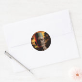 "Vodun Bokor" door HATE Ronde Sticker (Envelop)