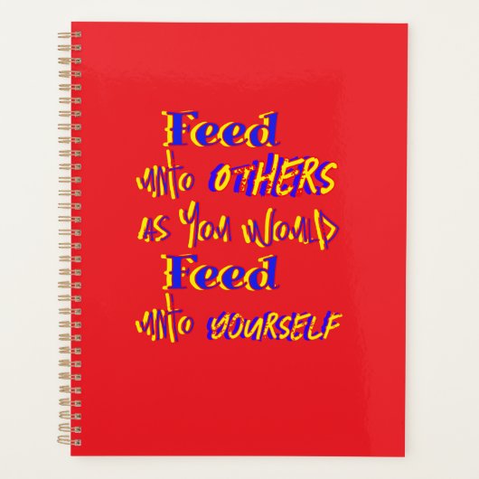 Voed aan anderen Notitieboek (Voorkant)