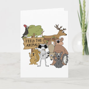 Voed de dieren kaart