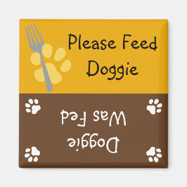 Voed de Doggie Magneet