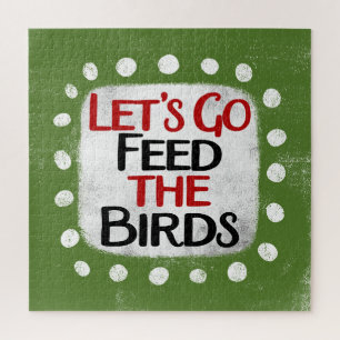 Voed de vogels puzzel