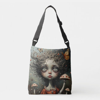 Voed je hoofd crossbody tas