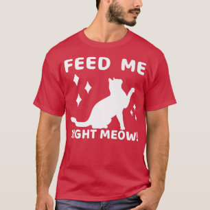 Voed me goed! Kat mam Dames980 T-shirt
