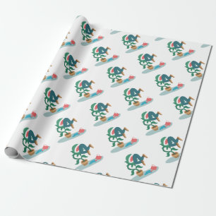 voed me met de vlinderval cadeaupapier