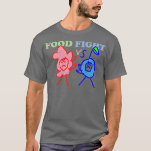 Voederframbozen versus bosbessen t-shirt