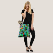 Voeding Abstract Tote Bag (Op model)
