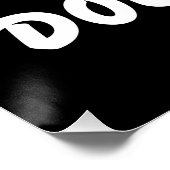 Voeding door donuts perfect poster (Hoek)