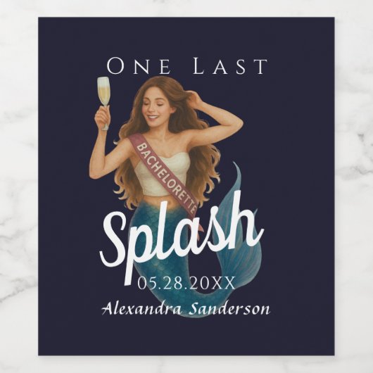 Voeding- en drankenlabelset wijn etiket (Enkel label)