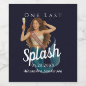 Voeding- en drankset met etiketten (Enkel label)