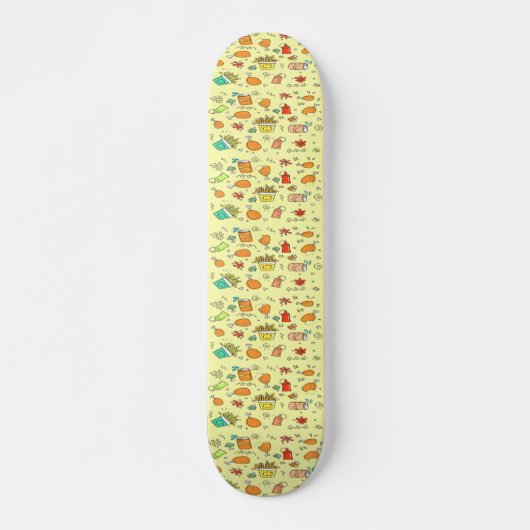 Voeding en drink skateboard (Voorkant)