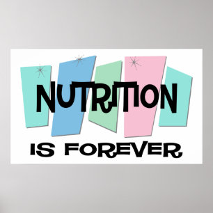 Voeding is altijd poster