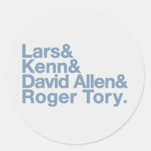 Voeding Legends Ronde Sticker