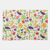 Voeding op witte achtergrond theedoek (Horizontaal)