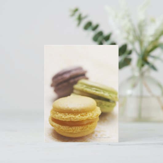 Voeding, voedsel en Drink, dessert, koekje, Frans, Briefkaart (Staand voorkant)