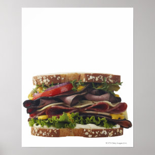 Voeding, voedsel en Drink, tarwe, brood, haver, Ma Poster