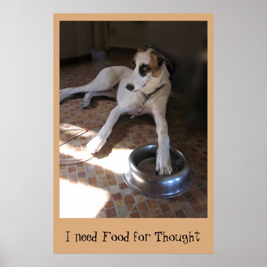 Voeding voor discussie poster (Voorkant)