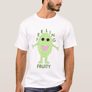 Voedings-Mannen Groene Grafiek T Shirt