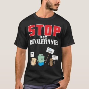 Voedingsallergieën stoppen de intolerantie - Glute T-shirt