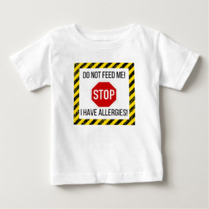 Voedingsallergieën voor peuter- en baby-T-shirt