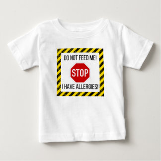 Voedingsallergieën voor peuter- en baby-T-shirt