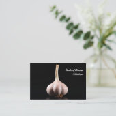 Voedingscoach Gepersonaliseerd QR Visitekaartje (Staand voorkant)