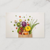 🥑 Voedingscoach Gepersonaliseerd QR Visitekaartje (Voorkant)