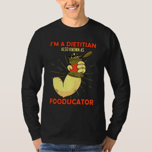 Voedingsdeskundige ook bekend als Fooducator Dieet T-shirt