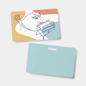 voedingsdeskundigen kortingscode owala kortingscod badge (Voor- en achterkant)