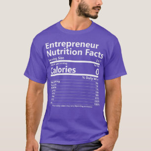 Voedingsfactoren Succesvolle motivatie van de Entr T-shirt