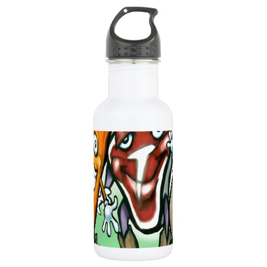 Voedingsgroepen Waterfles (Voorkant)