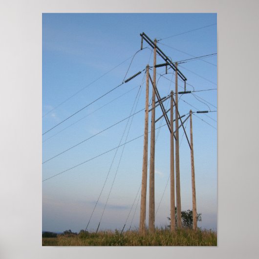 Voedingskabels Poster (Voorkant)