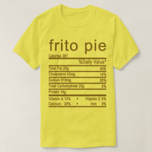 Voedingskenmerken T-shirt