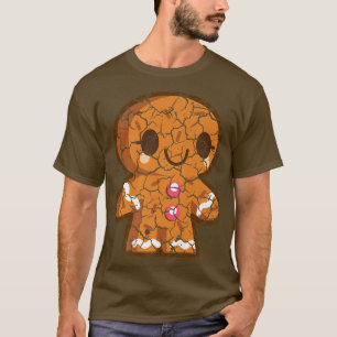 Voedingskokerbrood, verhit t-shirt