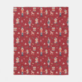 Voedingskraker Fleece Deken (Voorkant)