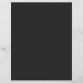 Voedingsmenubrochure Flyer (Achterkant)