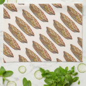  voedingsmiddelen, dessert, Thanksgiving Pumpkin P Theedoek (Gevouwen)