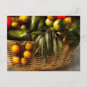 Voedingsmiddelen - Veggie - Sage-advies Briefkaart