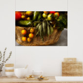 Voedingsmiddelen - Veggie - Sage-advies Poster (Keuken)