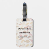 Voedingspatroon 2 bagagelabel (Achterkant verticaal)